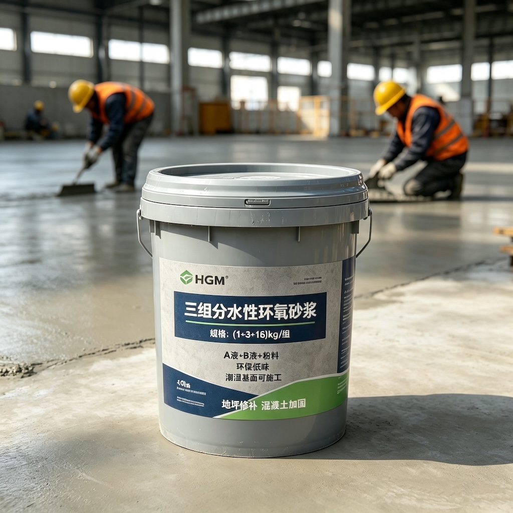 新津三组份水性环氧砂浆